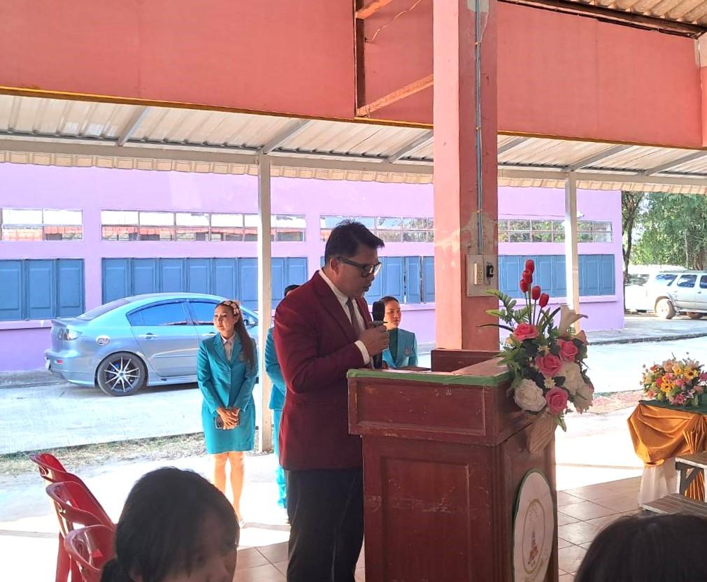 พิธีเปิดโครงการยกระดับคุณภาพผู้เรียนเพื่อยกระดับผลสัมฤทธิ์ทางการเรียน ในการทดสอบ NT/O-NET “4 Weeks Active NT/O-NET Teach Test Camp 2025” กลุ่มโรงเรียนบ้านดุง 3