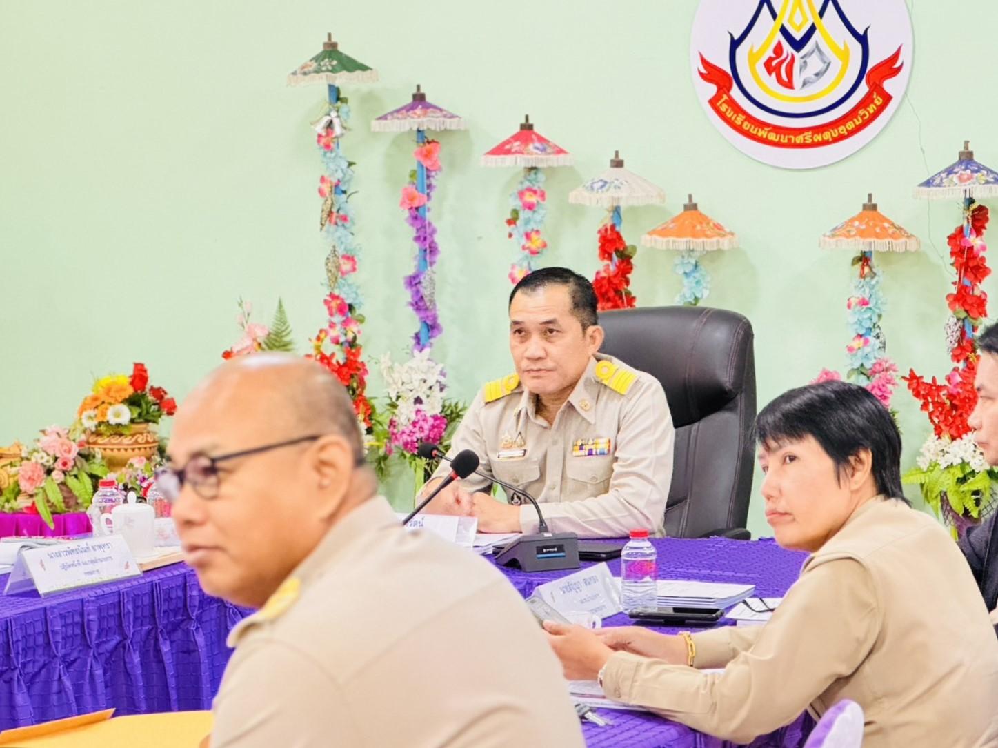 สพป.อุดรธานี เขต 3 ลงพื้นที่เก็บรวบรวมและตรวจสอบข้อมูลผลการปฏิบัติงานของผู้บริหารสถานศึกษา เพื่อประกอบการพิจารณาเลื่อนเงินเดือน ครั้งที่ 1 (1 เมษายน 2568)