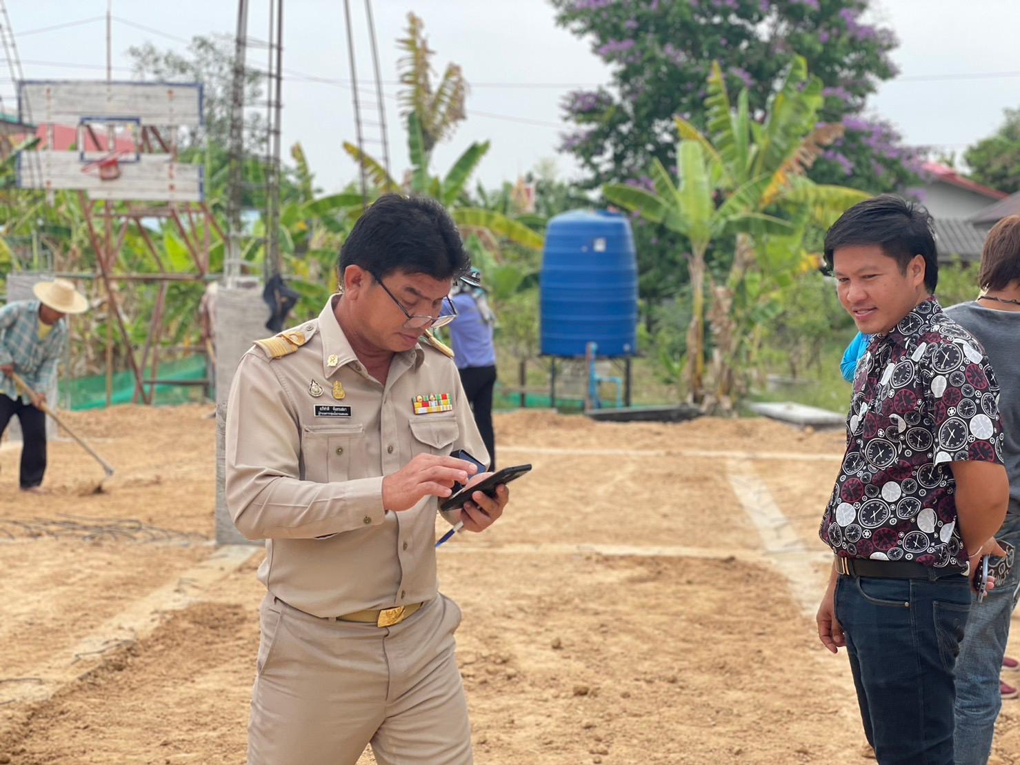 คณะกรรมการติดตามการใช้จ่ายงบประมาณออกติดตาม การใช้จ่ายงบประมาณ งบลงทุน ค่าที่ดินและสิ่งก่อสร้าง