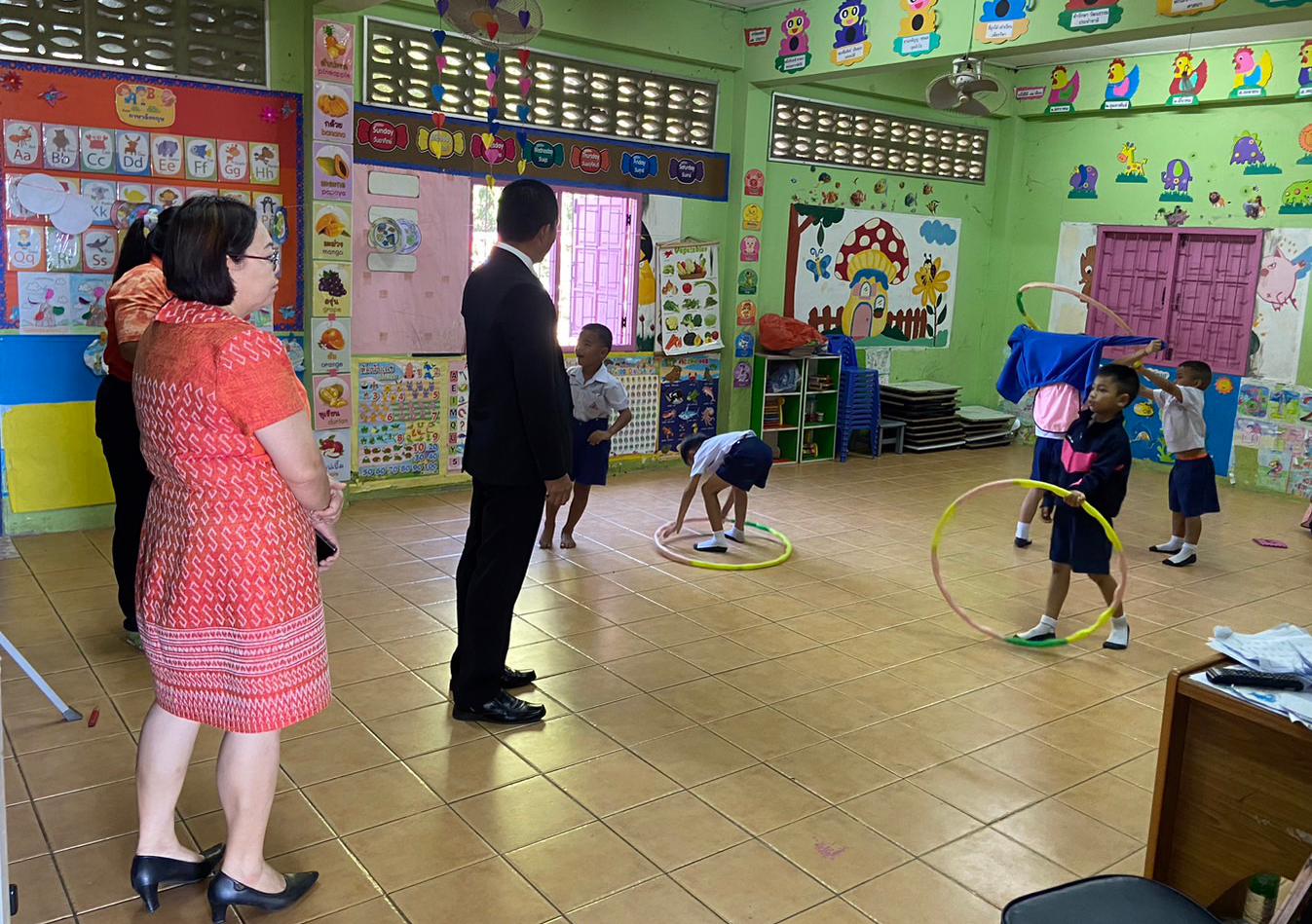การลงพื้นที่ตรวจเยี่ยมโรงเรียนในสังกัด สพป.อุดรธานี เขต 3 กลุ่มโรงเรียนพิบูลย์รักษ์