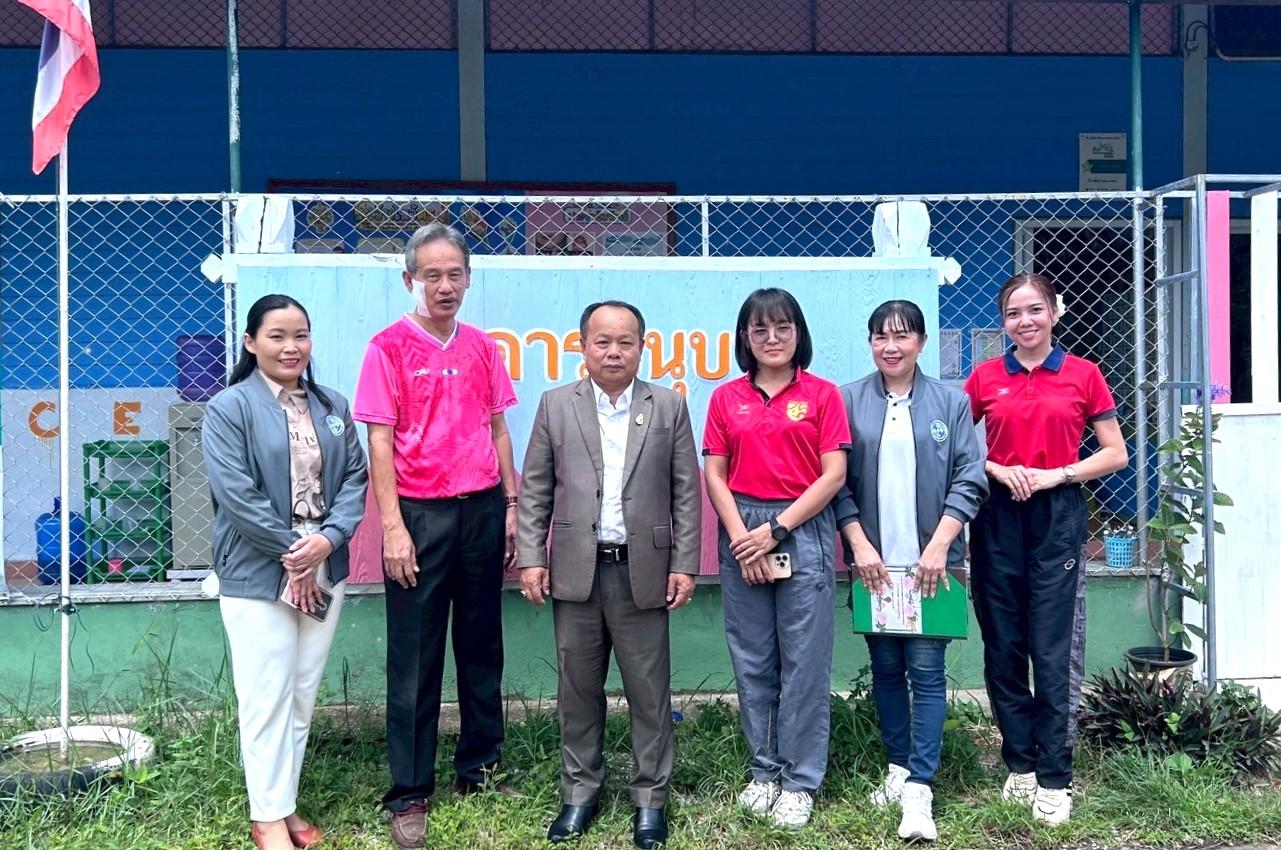 ผอ.สพป.อุดรธานี เขต 3 ลงพื้นที่ตรวจเยี่ยมโรงเรียนในสังกัด กลุ่มโรงเรียนหนองหาน 1