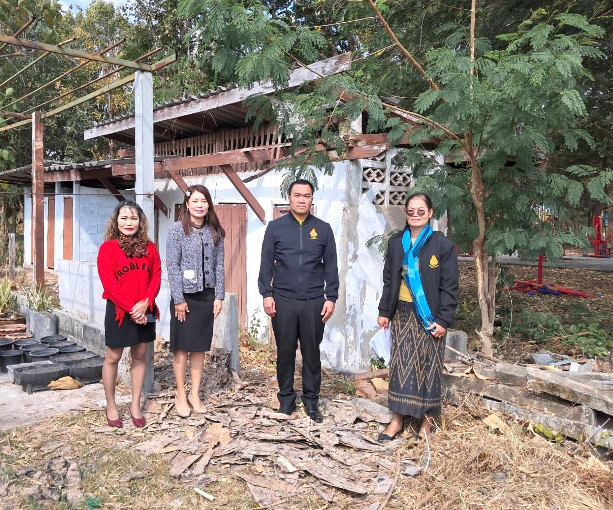 สพป.อุดรธานี เขต 3 ลงพื้นที่ตรวจสอบที่ราชพัสดุที่ขออนุญาตรื้อถอน และตรวจสอบต้นไม้ที่ขออนุญาตตัด ของสถานศึกษาในสังกัด