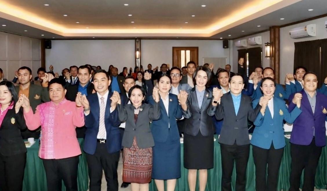 สพป.อุดรธานี เขต 3 เข้าร่วมการประชุมเชิงปฏิบัติการ “การพัฒนาสมรรถนะผู้บริหารการศึกษา” กลุ่มพื้นที่การศึกษา ประจำเขตตรวจราชการที่ 10 ประจำปี 2568 ครั้งที่ 1/2568