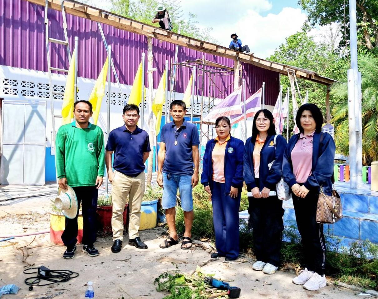 สพป.อุดรธานี เขต 3 ลงพื้นที่ตรวจเยี่ยมโรงเรียนบ้านโนนชัยศิลป์ กลุ่มโรงเรียนบ้านดุง 3 ที่ประสบภัยจากพายุฤดูร้อน