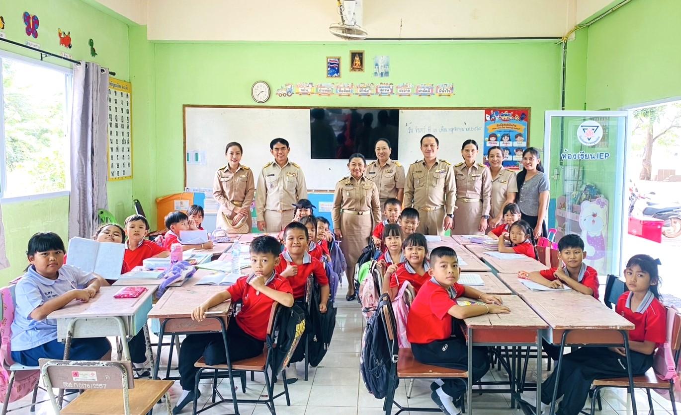 สพป.อุดรธานี เขต 3 ลงพื้นที่นิเทศ ติดตามการเตรียมความพร้อมเปิดภาคเรียนที่ 2 ปีการศึกษา 2568 โรงเรียนในสังกัดกลุ่มโรงเรียนพิบูลย์รักษ์